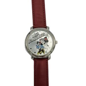 Disney Special Edition By Sll ‎ MISS FABULOUS MINNIE WATCH Red Band